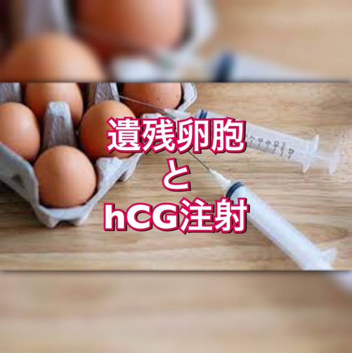 遺残卵胞とhCG注射