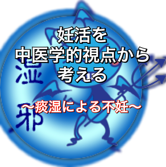 妊活を中医学的視点から考える〜痰湿による不妊〜